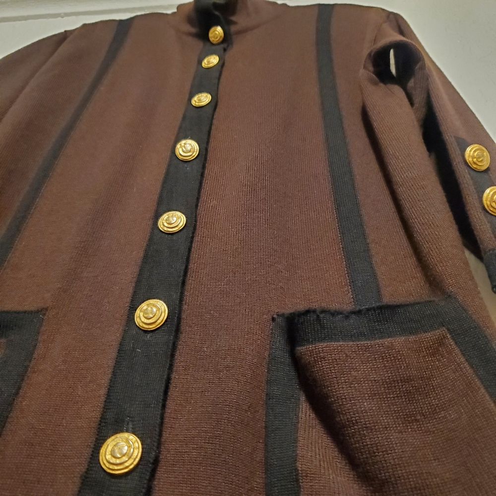 VINTAGE 100% Merino Extrafine Wool ESCADA Jacket and Skirt Set